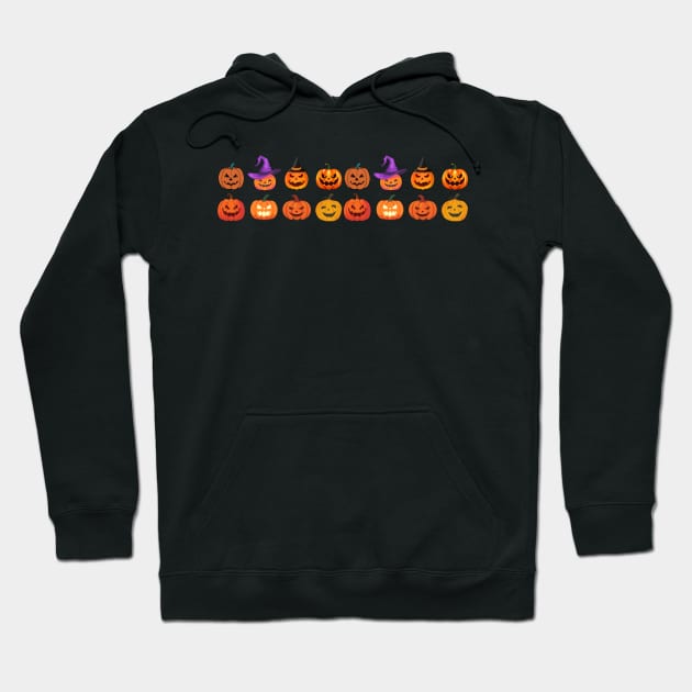 Halloween Spooky Season Hoodie by TayaDesign